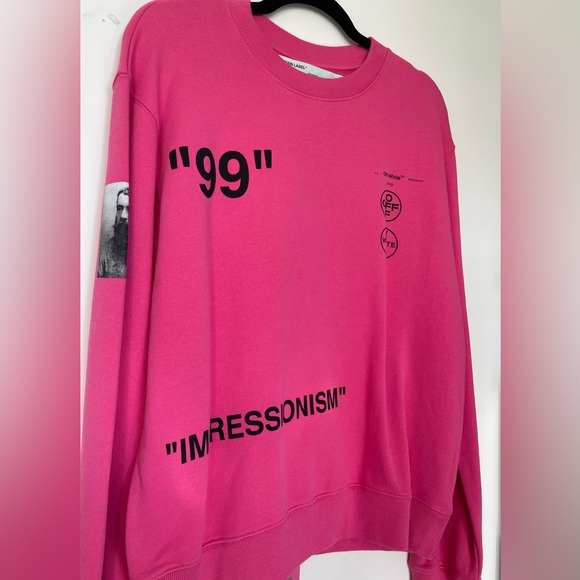 Off-White c/o Virgil Abloh “Impressionism” crewneck - Picture 2 of 4